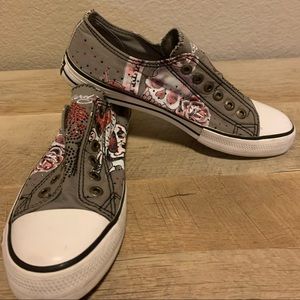 Ed Hardy Lucky 8 women’s Canvas sneakers 8